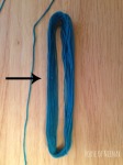 Easy tassel tutorial using embroidery thread. DIY Tutorial instructions can be found on www.houseofnicnax.com.au #Tassel #tutorial #DIY